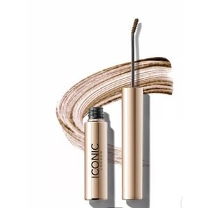 Iconic London Tint & Texture Brow Perfecting Gel - Medium Brown